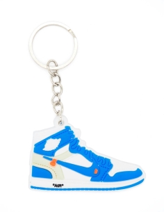 porte clé air jordan 1 off-white unc