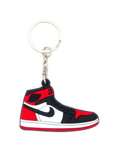 porte clé air jordan 1 bred toe