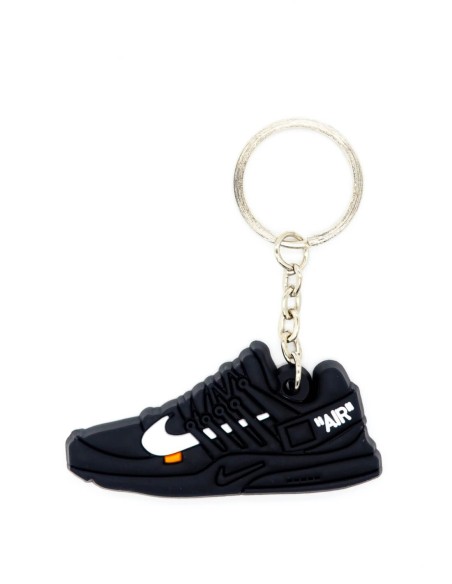 porte clé nike x off-white air presto black