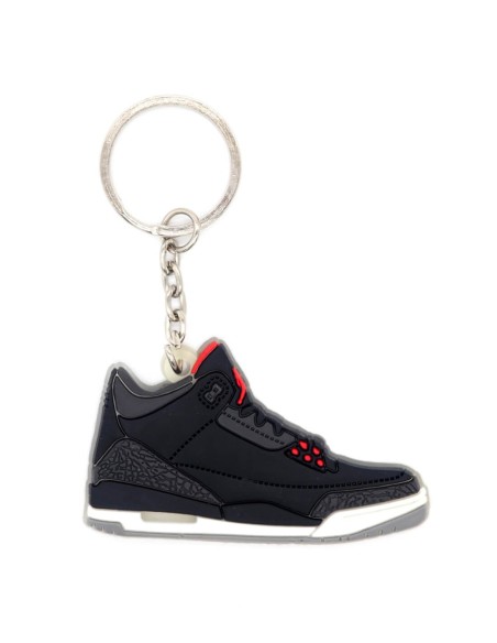 Porte clé Jordan 3 black cement
