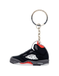 porte clé Supreme x Air Jordan 5 black
