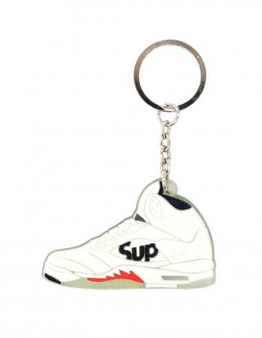 porte clé Supreme x Air Jordan 5 white