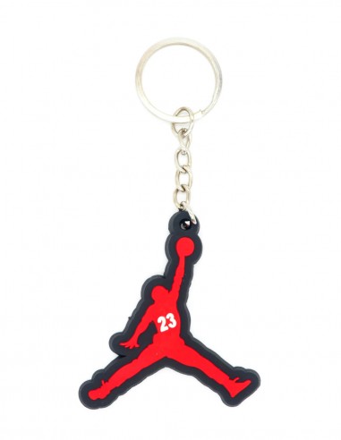 porte clé jumpman rouge logo jordan