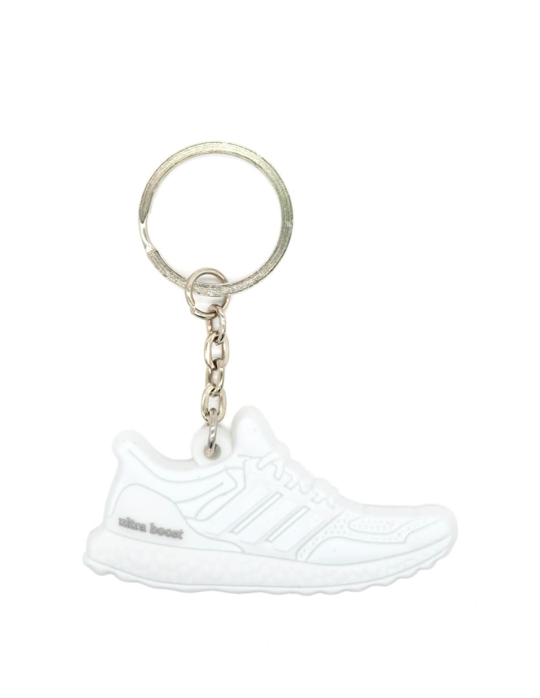 porte clé ultra boost triple white