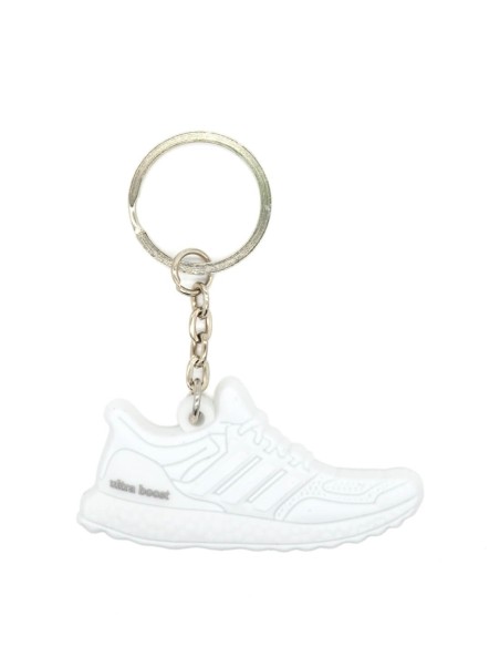 porte clé ultra boost triple white
