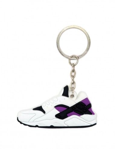 porte clé sneakers Huarache og purple