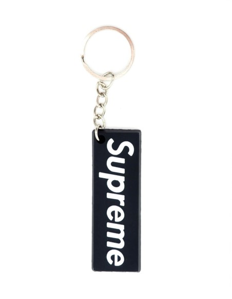 Porte clé box logo noir/blanc Supreme| Fskorp