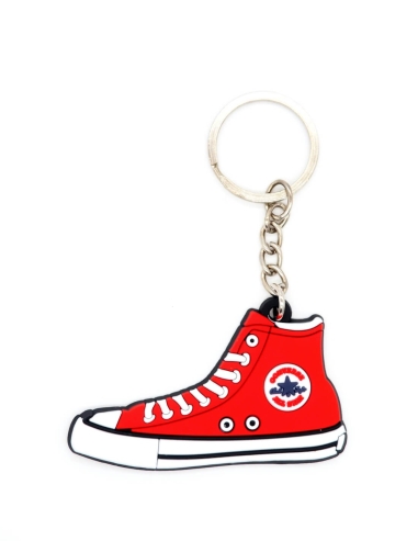 porte clé converse rouge