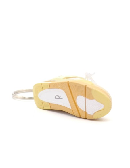 Porte-Clé 3D Jordan 4 Off-White Sail