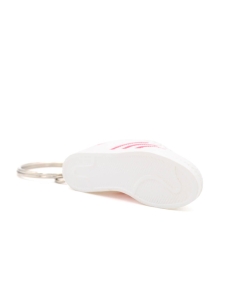 Porte-clé Sneakers 3D Adidas Superstar Blanc/Rose 2