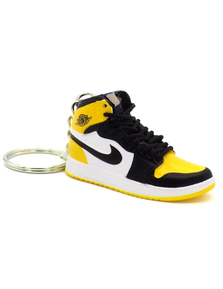 Porte-clé 3D Sneakers Jordan 1 Taxi