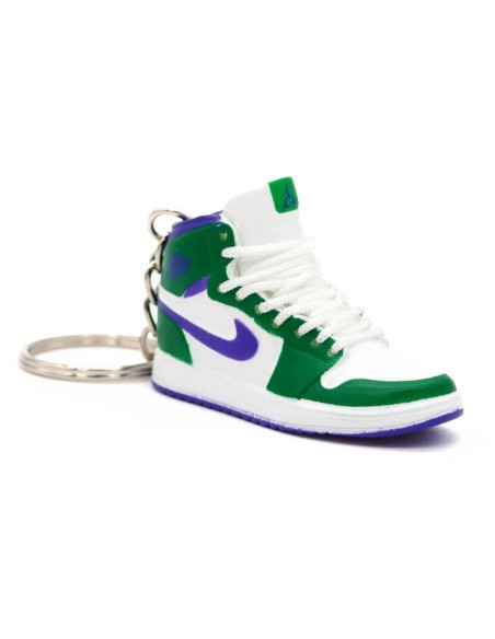 Porte-clé 3D Sneakers Jordan 1 Hulk