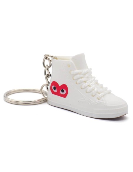 Porte-clé 3D Converse CDG White