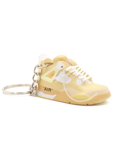 Porte clé Jordan 4 Off-White Sail