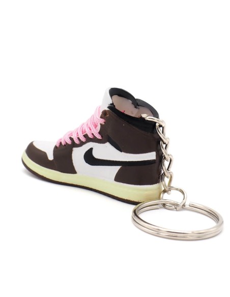 Porte-Clé 3D Jordan 1 High Travis Scott
