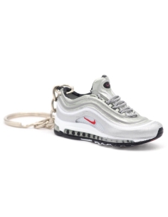 Porte-clé Sneakers 3D Nike Air Max 97 Silver Bullet