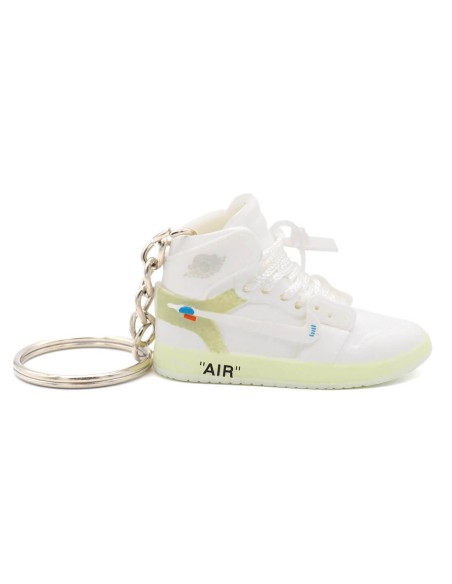 Porte-Clé 3D Jordan 1 Off-White NRG