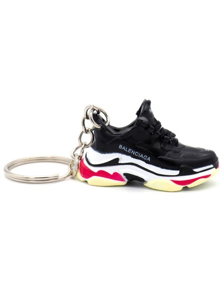 Porte-Clé 3D Balenciaga Triple S Black | Fskorp