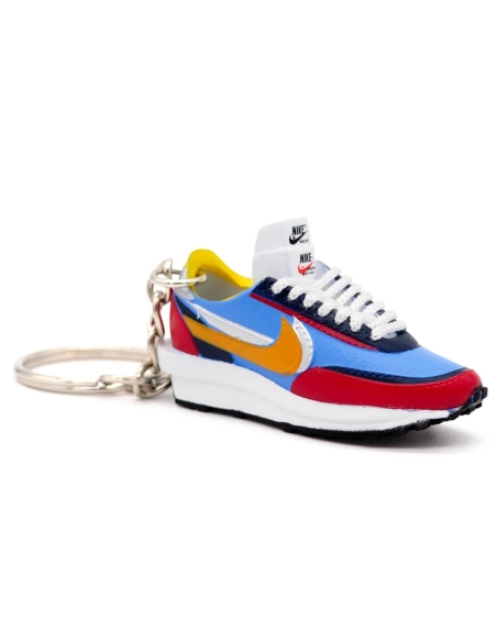 Porte-clé Sneakers 3D Nike Sacai LD Waffle Blue Porte-clé Sneakers 3D Nike Sacai LD Waffle Blue