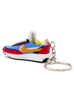 Porte-clé Sneakers 3D Nike Sacai LD Waffle Blue 2