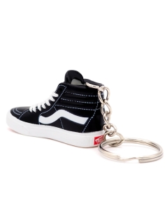 Porte-clé Sneakers 3D Vans Sk8 Hi Noir Blanc Sneakeys 2