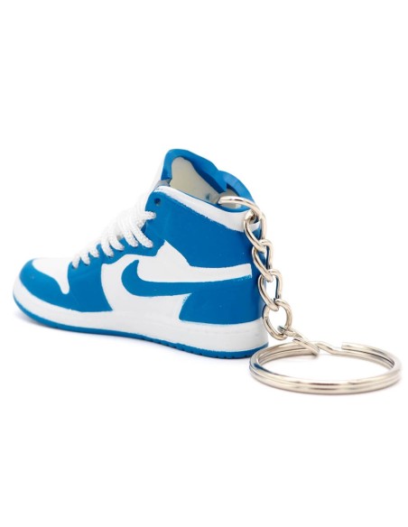 Porte-Clé 3D Jordan 1 UNC