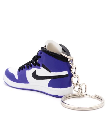 Porte-Clé 3D Jordan 1 Court Purple