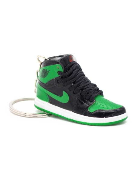 Porte-clés sneakers 3D Jordan 1 Pine Green Porte-clés sneakers 3D Jordan 1 Pine Green