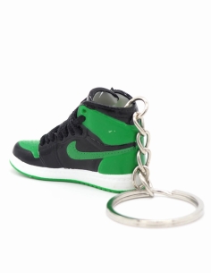 Porte-clés sneakers 3D Jordan 1 Pine Green 2