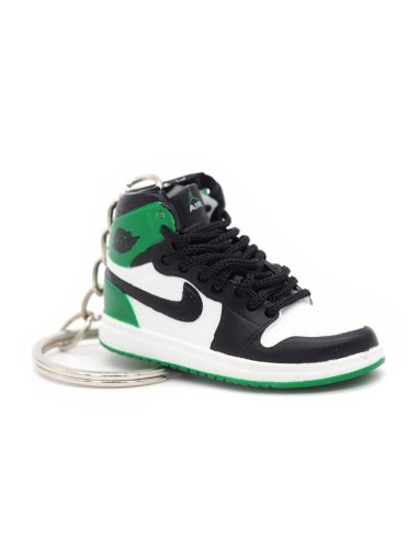 Porte-clé sneakers 3D Jordan 1 Retro High Lucky Green