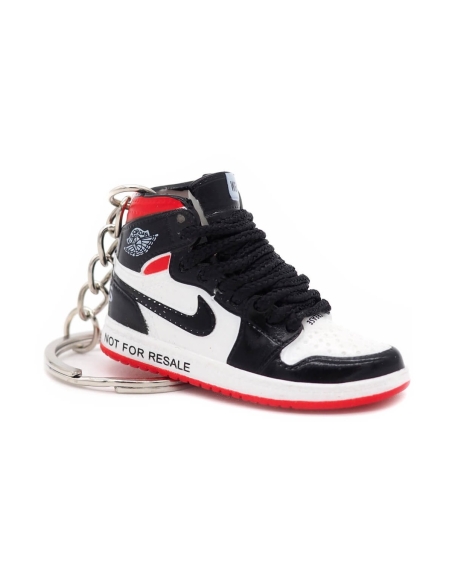 Porte-clé Sneakers 3D Jordan 1 Not For Resale Red Porte-clé Sneakers 3D Jordan 1 Not For Resale Red
