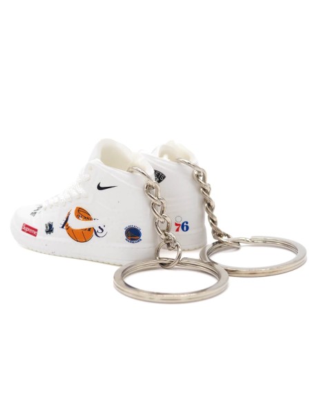 Porte-Clé 3D Jordan 1 Supreme NBA