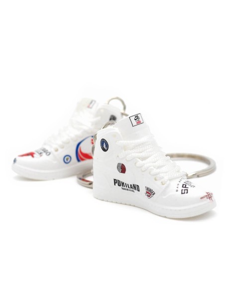 Porte-Clé 3D Jordan 1 Supreme NBA