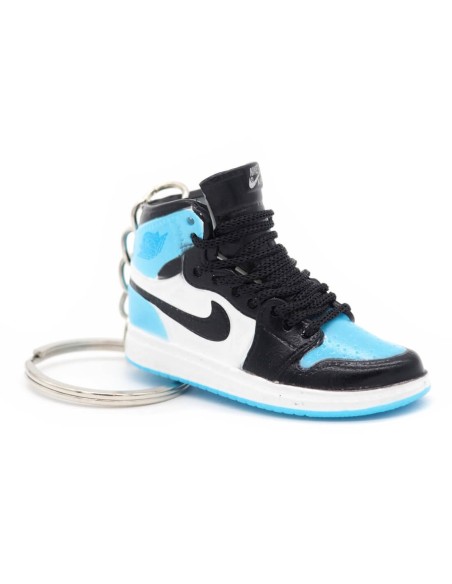 Porte-clé 3D Jordan 1 UNC Patent