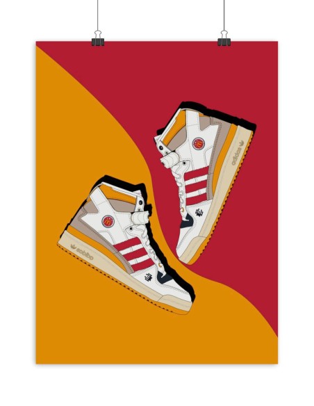 Poster Adidas Forum High Eric Emmanuel