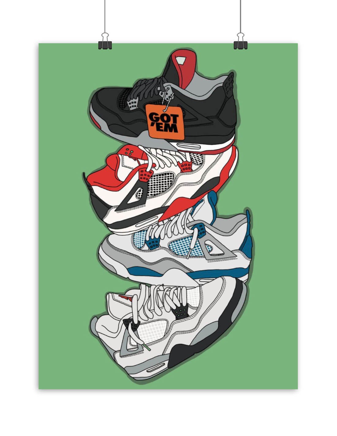 Poster Jordan 4 OG