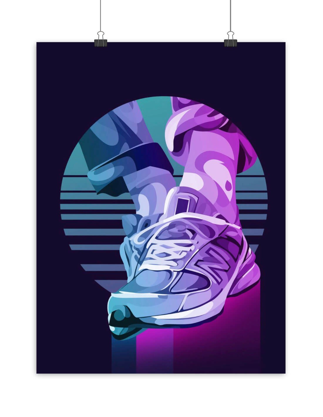 Poster New Balance 990 V5