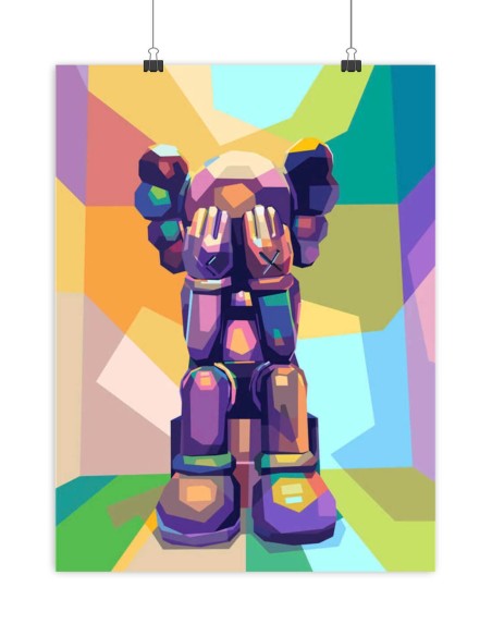 Poster Kaws 'No Eyes'