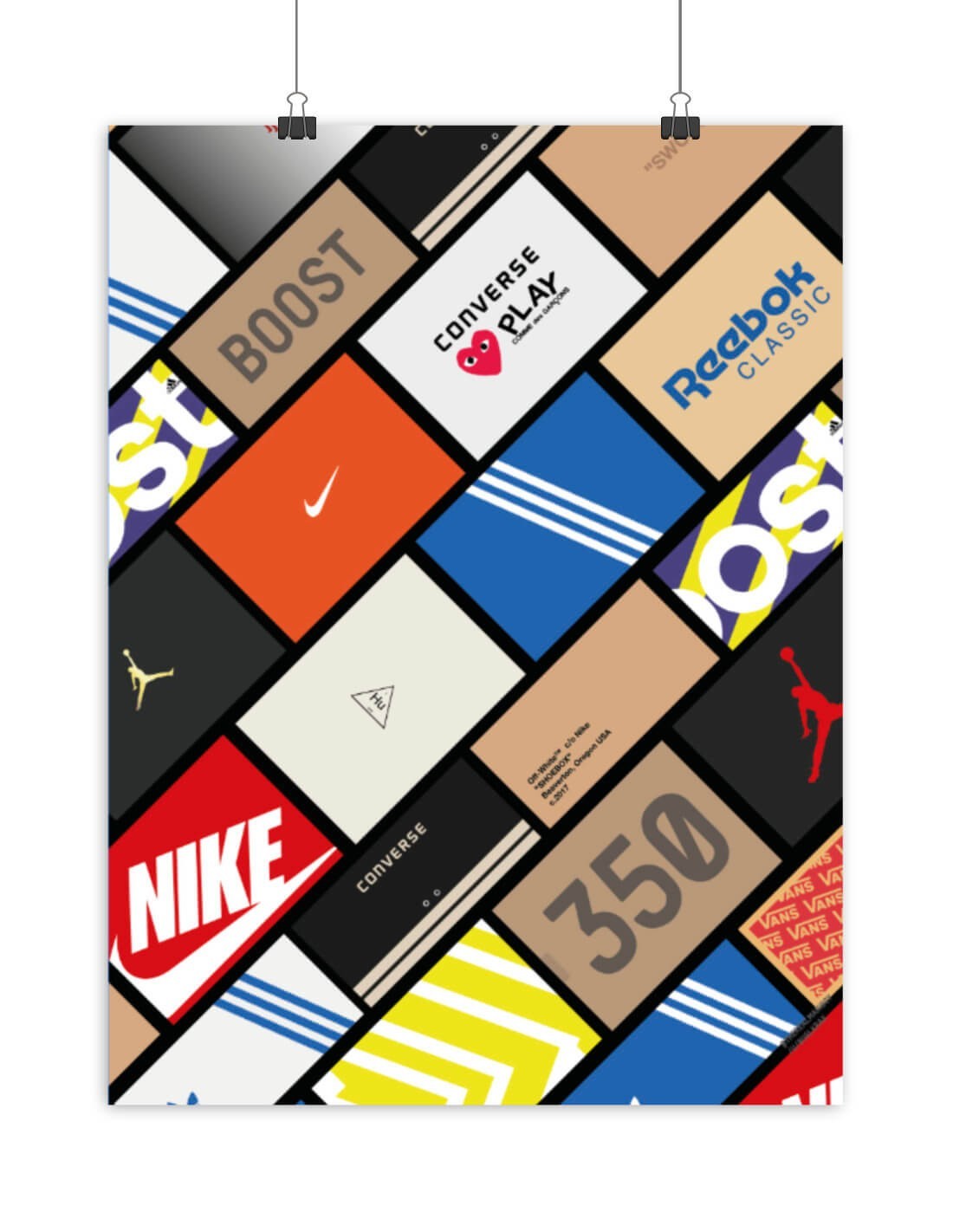Poster Sneakers Boxes