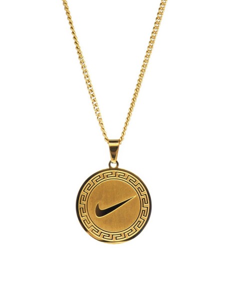 Collier Streetwear Swoosh Versace Or