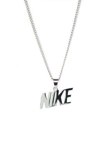 Collier Nike Typo Argent