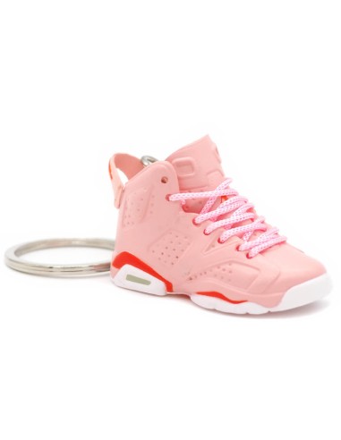 Porte-clé 3D Jordan 6 Pink Aleali May