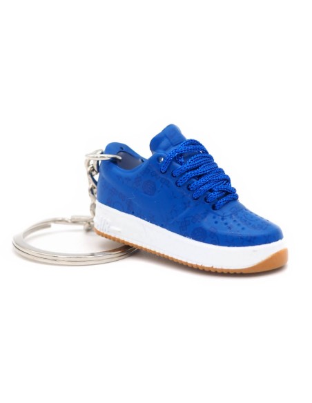 Porte-clé 3D Nike x Clot Air Force 1 Blue