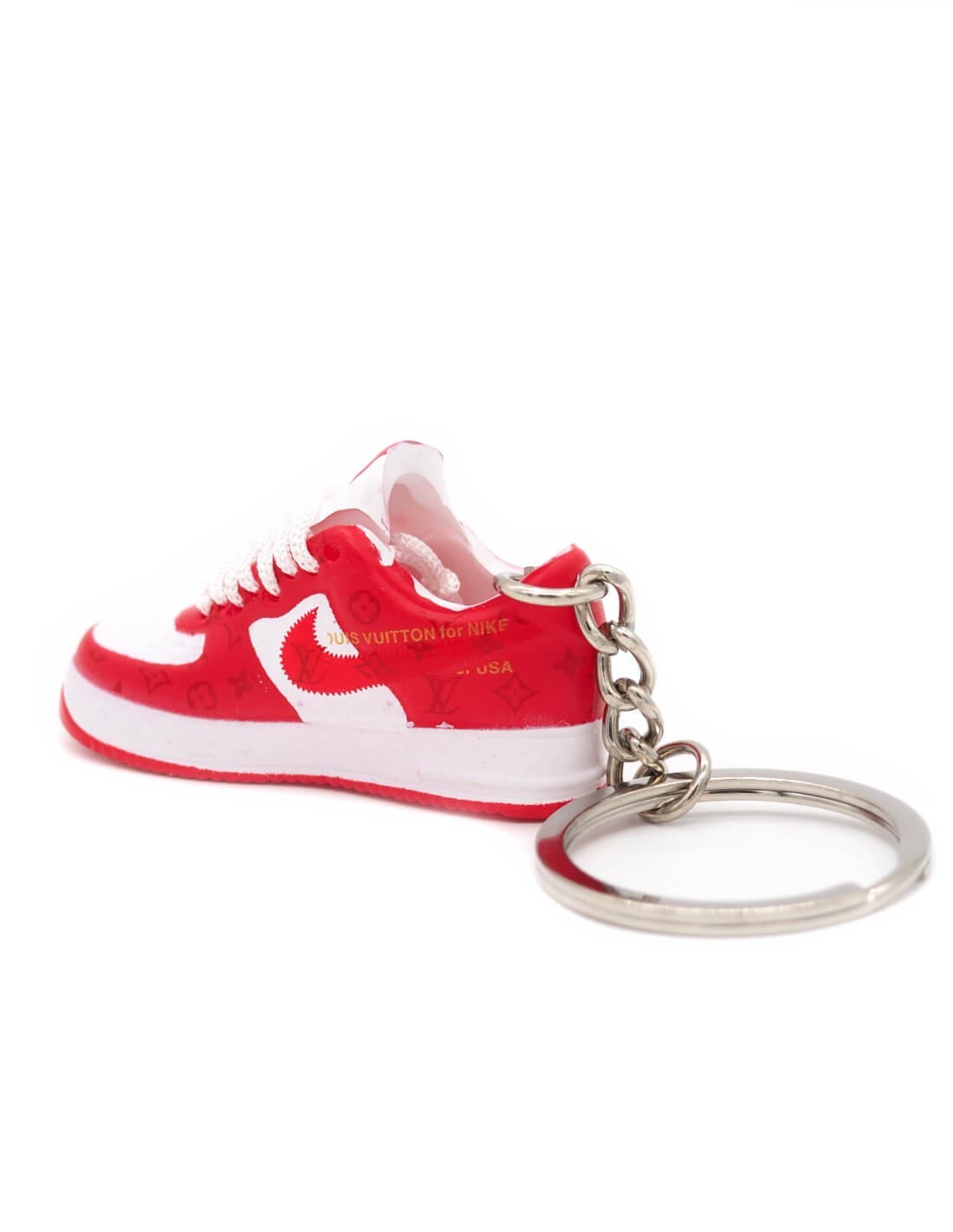 Porte-Clé 3D Nike Air Force 1 Louis Vuitton Red