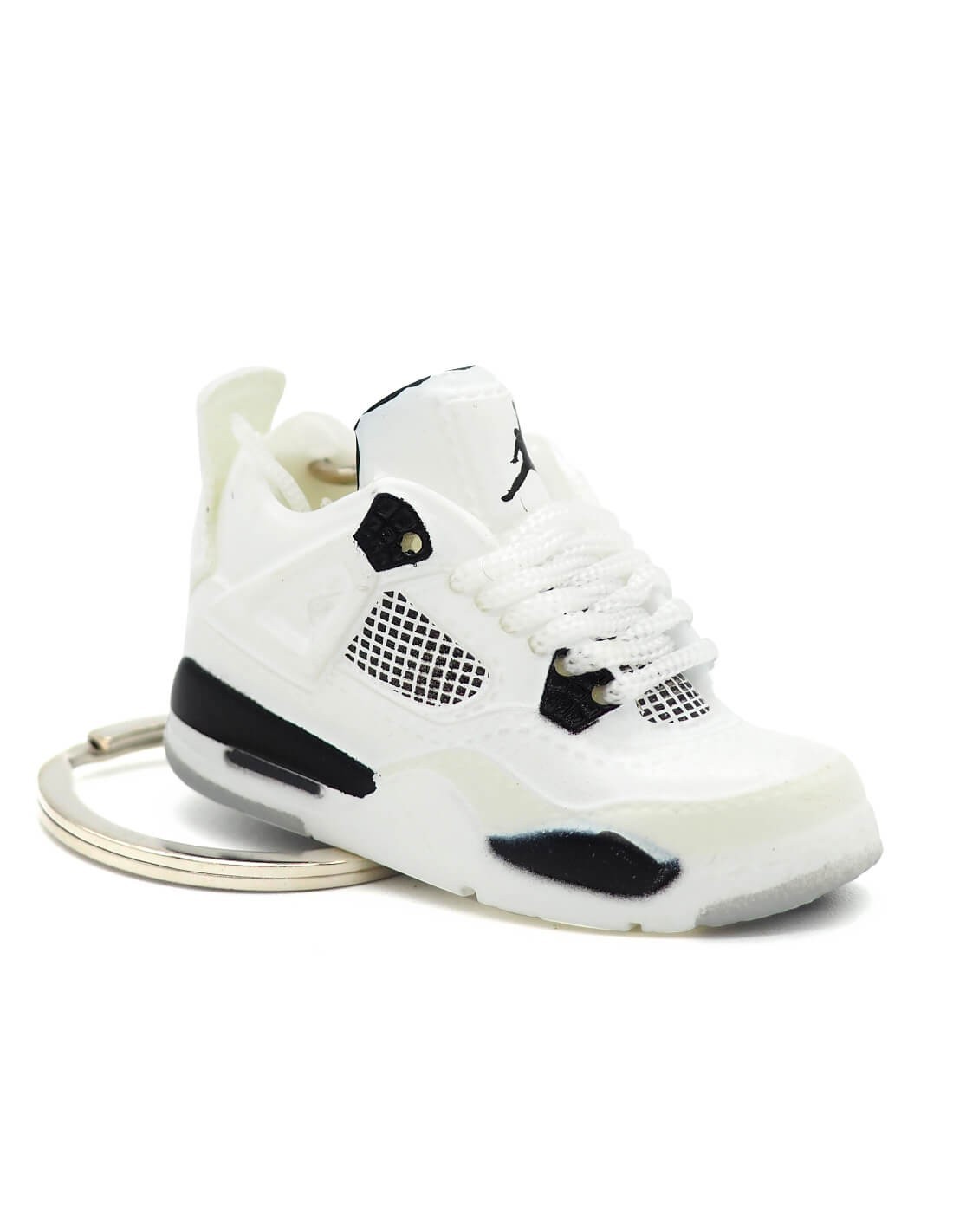 Porte-clé 3D Jordan 4 Military Black