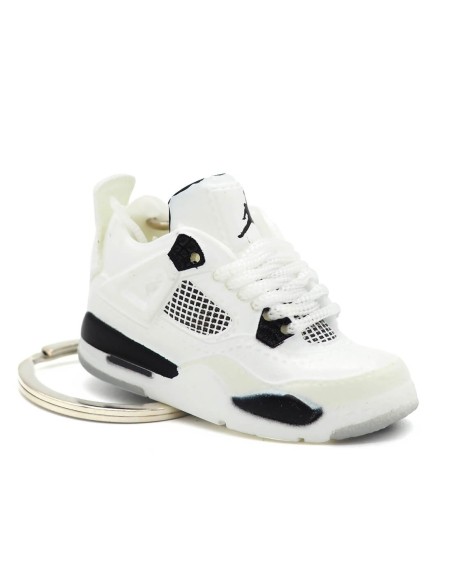 Porte-clé 3D Jordan 4 Military Black