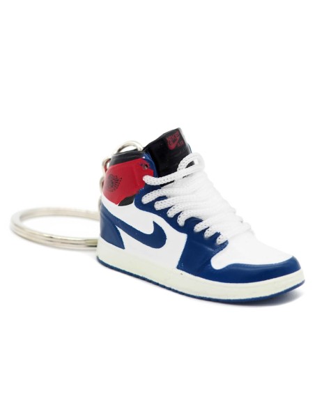 Porte-clé 3D Jordan 1 Union Blue