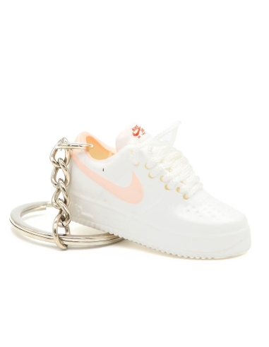 Porte-clé 3D Air Force 1 White Pink