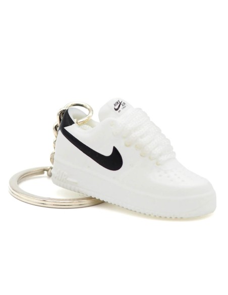 Porte clé Air Force 1 White Black
