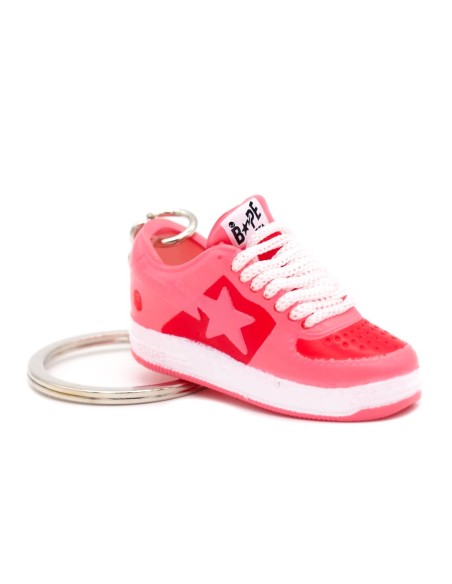 Porte-clé 3D Bapesta Pink Red
